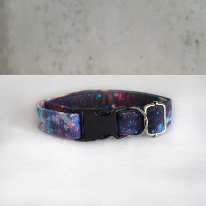 Night Galaxy Dog Collar