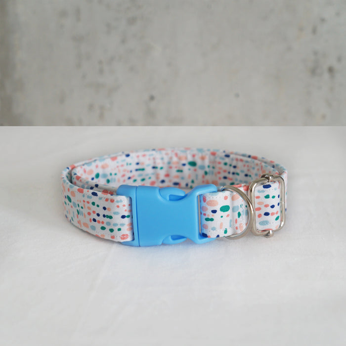Blue Spring Dog Collar