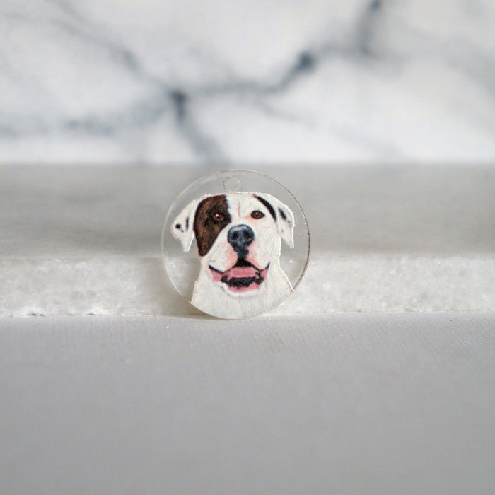 American Bulldog Charm