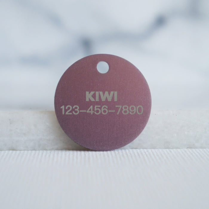 Teal Background Tag
