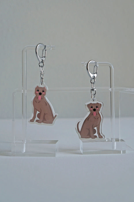 Cane Corso Epoxy Keychain