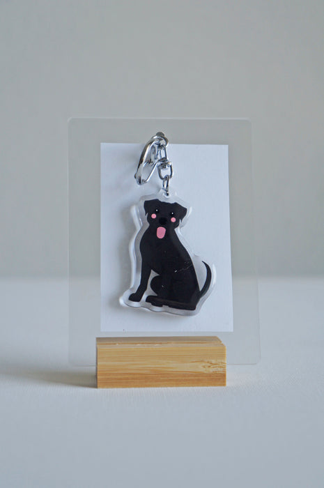Cane Corso Epoxy Keychain