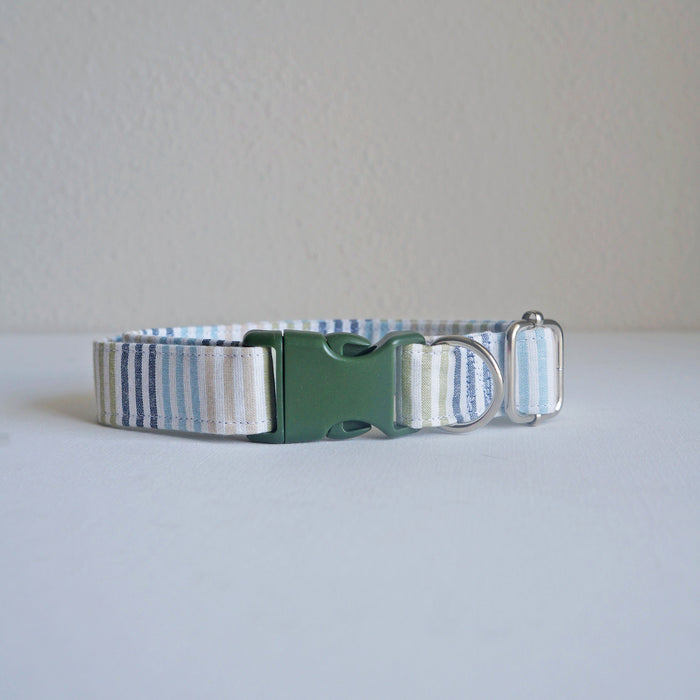 Coastal Striped Dog Collar