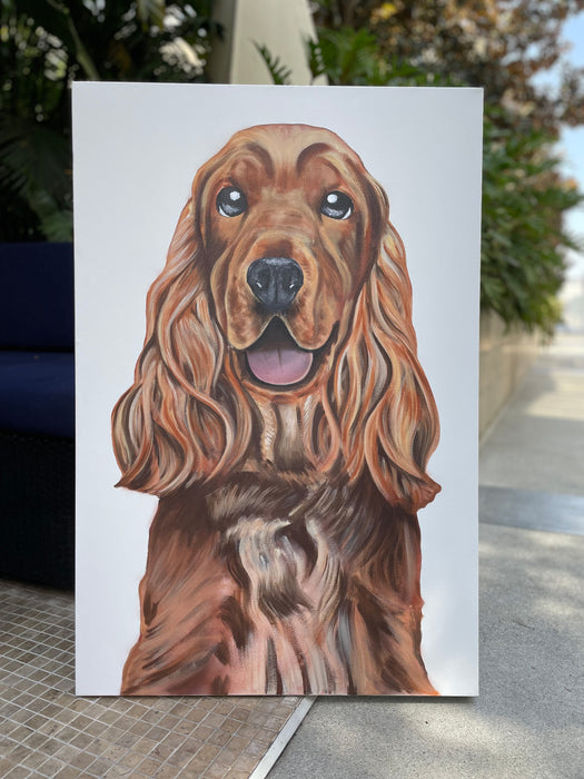 Large Custom Pet Painting