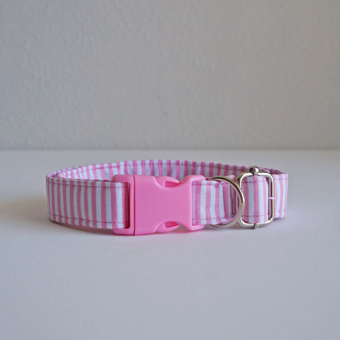 Rose Striped Dog Collar