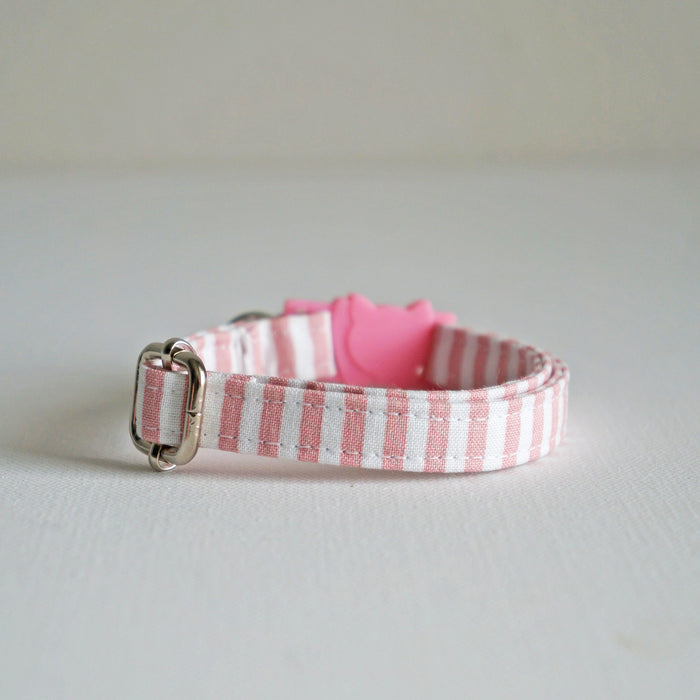 Rose Striped Cat Collar