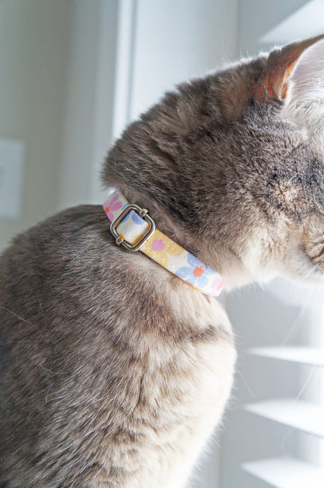 Flower Power Cat Collar