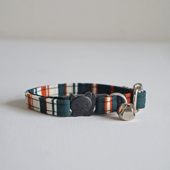 Forest Stripe Cat Collar