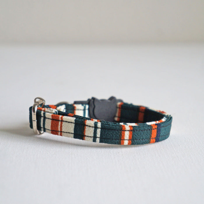 Forest Stripe Cat Collar