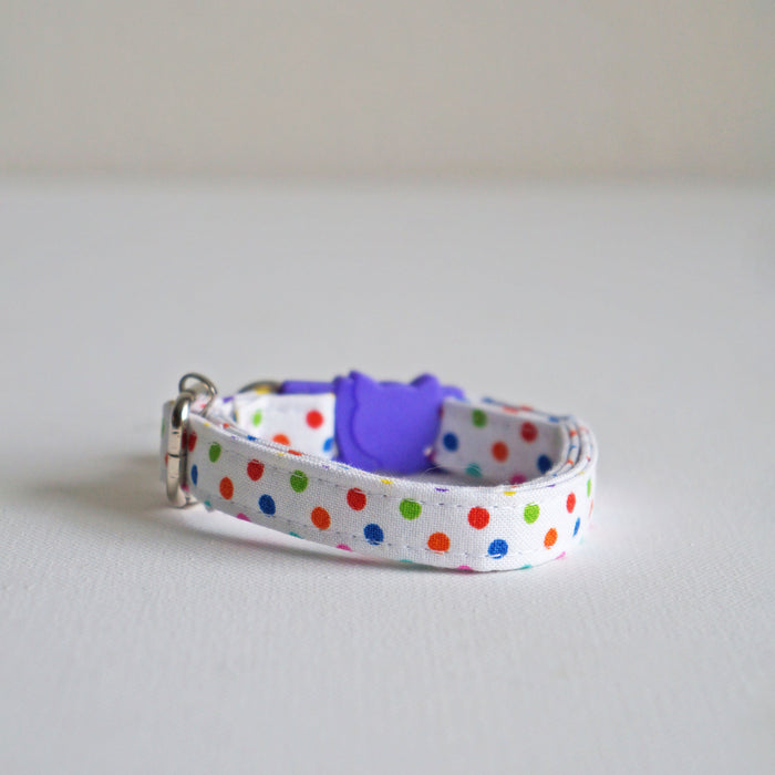 Party Dotted Cat Collar