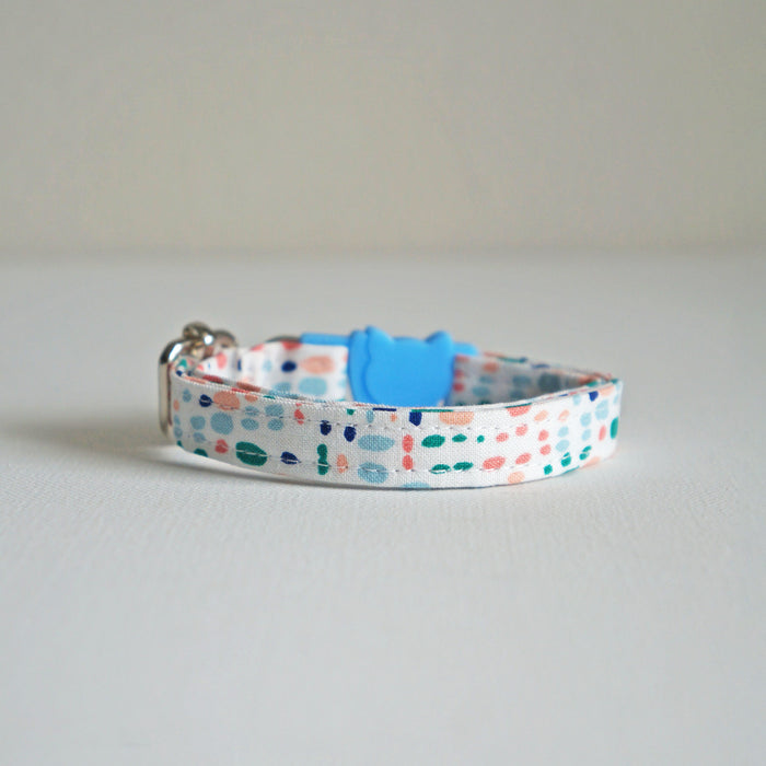 Blue Spring Cat Collar