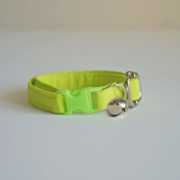 Neon Green Cat Collar