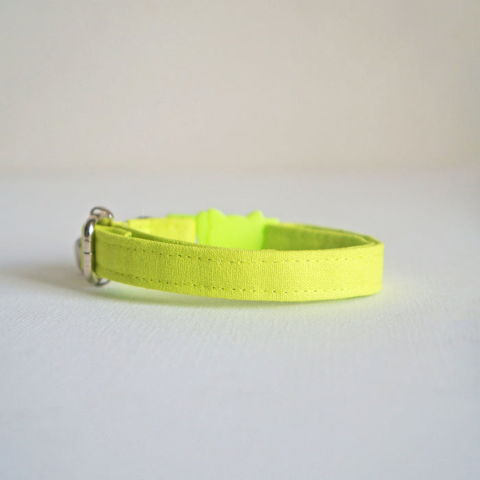 Neon Green Cat Collar