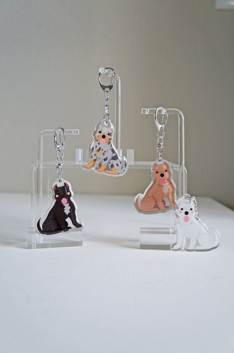 Bully Epoxy Keychain