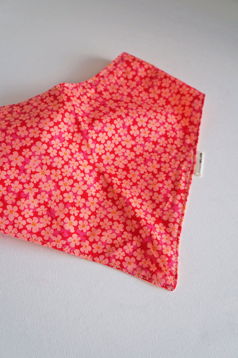 Fuchsia Floral Pet Bandanas