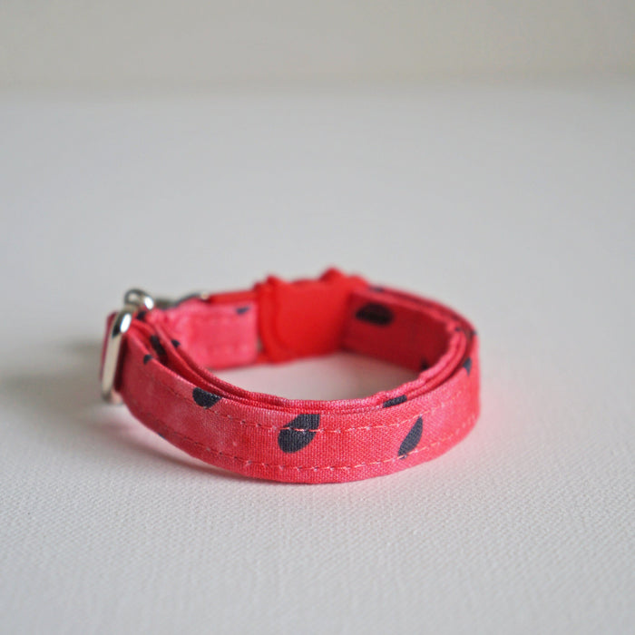 Watermelon Seeds Cat Collar