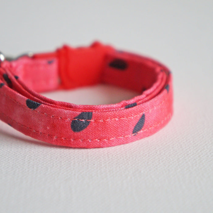 Watermelon Seeds Cat Collar