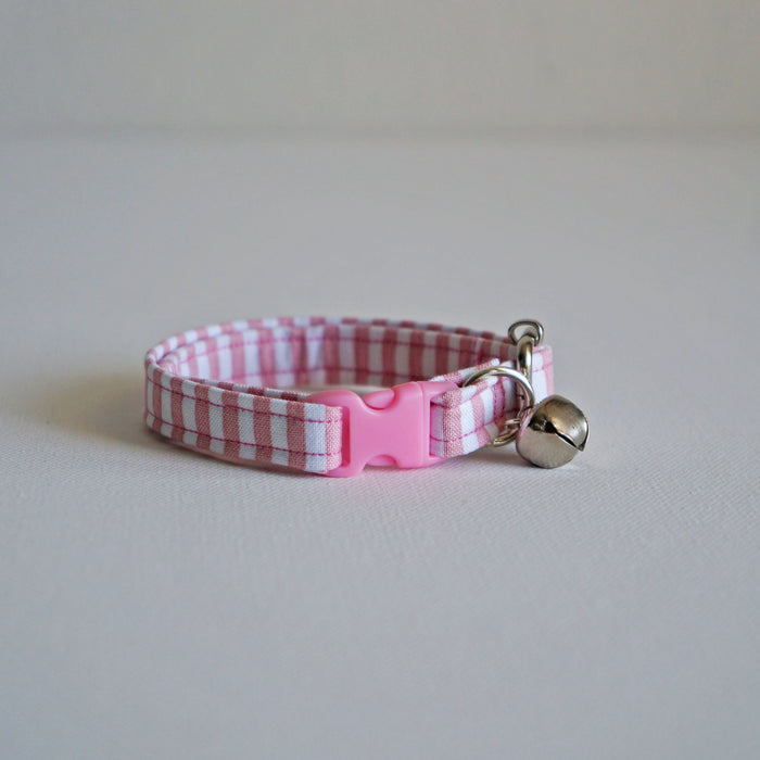 Rose Striped Cat Collar