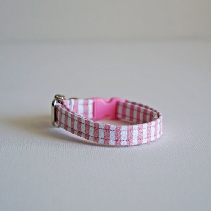 Rose Striped Cat Collar