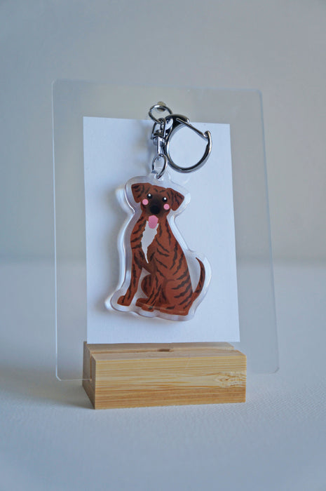 Hound Mix Epoxy Keychain