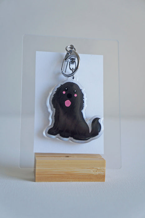 Cocker Spaniel Epoxy Keychain