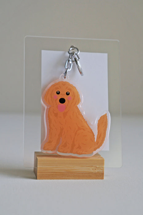 Doodle Epoxy Keychain