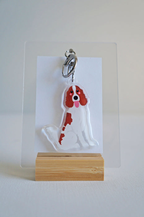 Irish Setter Epoxy Keychain
