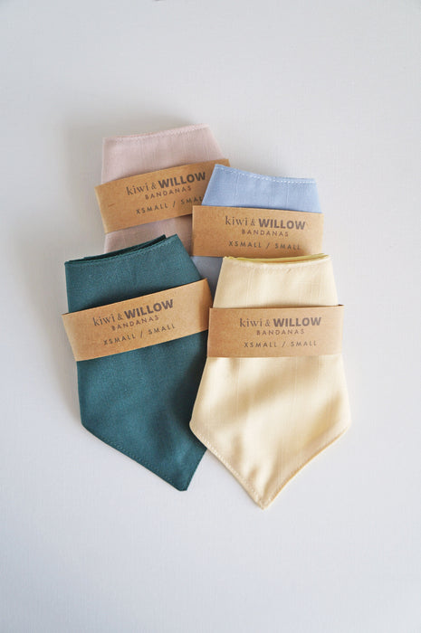 Linen Pet Bandanas