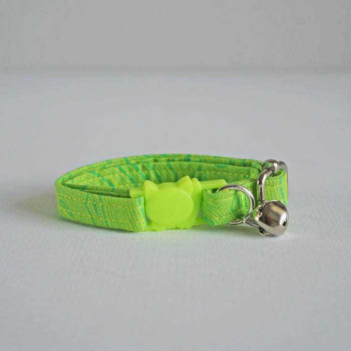 Neon Groove Cat Collar