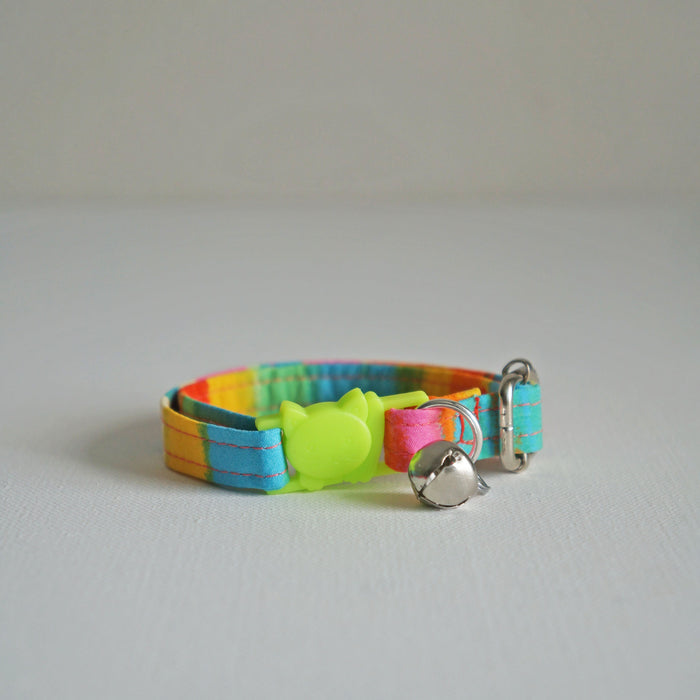 Neon Summer Cat Collar