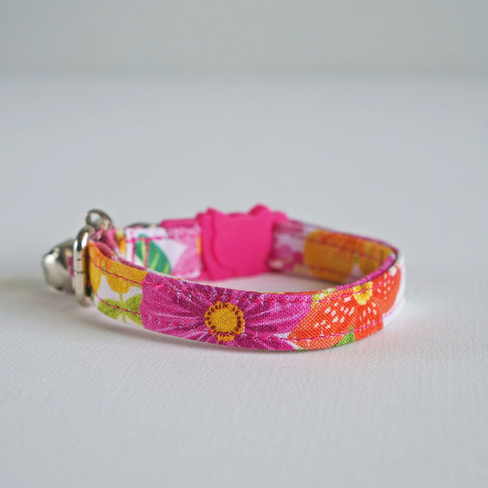 Summer Bloom Cat Collar
