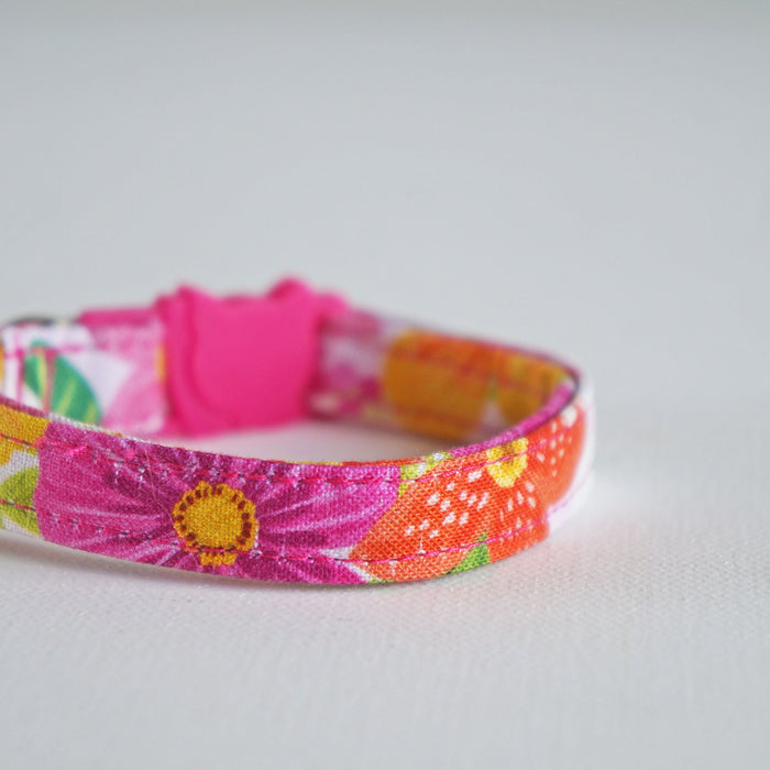 Summer Bloom Cat Collar