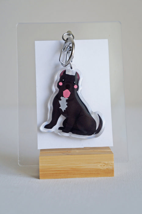 Bully Epoxy Keychain