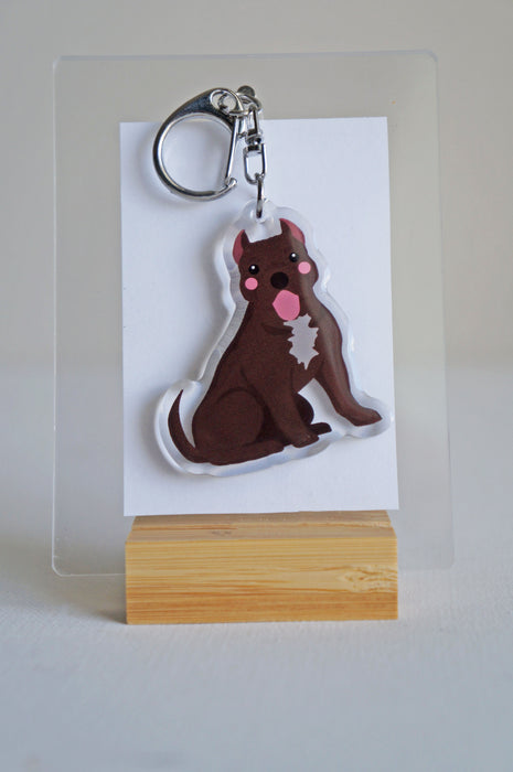 Bully Epoxy Keychain