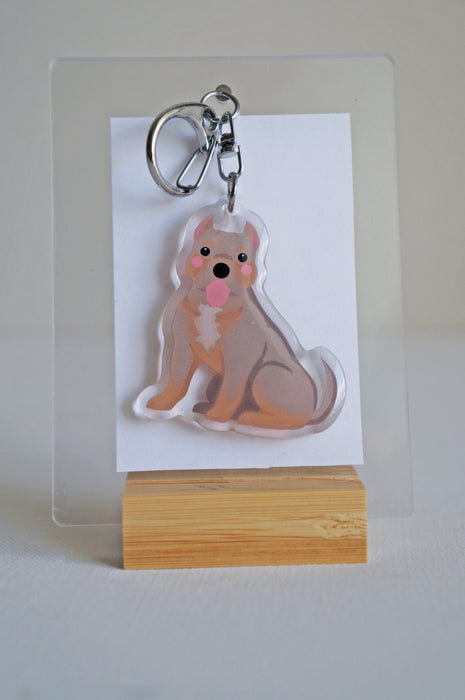 Bully Epoxy Keychain