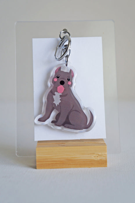 Bully Epoxy Keychain