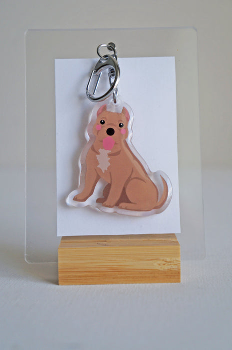 Bully Epoxy Keychain