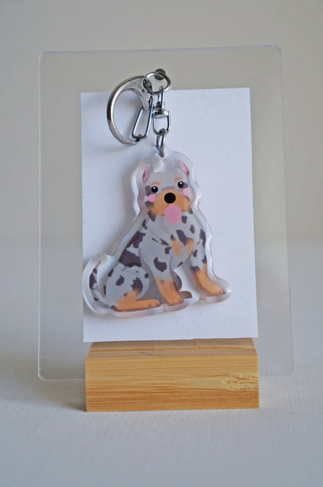 Bully Epoxy Keychain