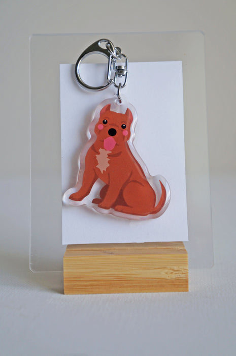 Bully Epoxy Keychain