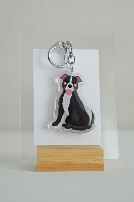 Pitbull Epoxy Keychain
