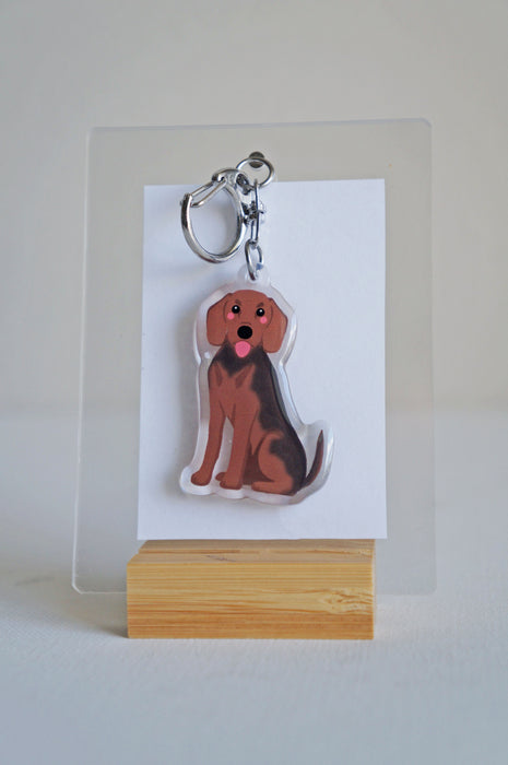 Schiller Hound Epoxy Keychain