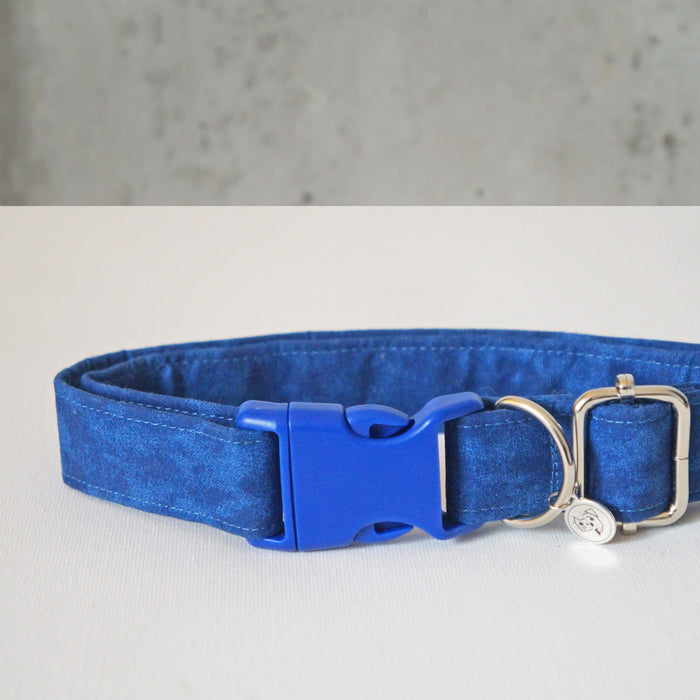 Navy Dog Collar