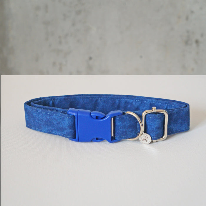 Navy Dog Collar