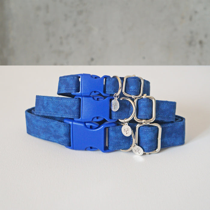Navy Dog Collar
