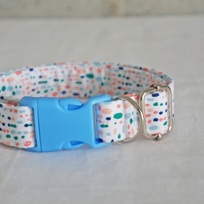 Blue Spring Dog Collar