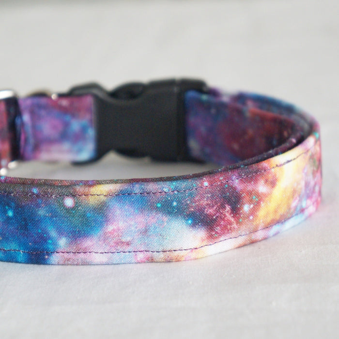 Night Galaxy Dog Collar