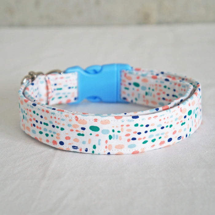 Blue Spring Dog Collar