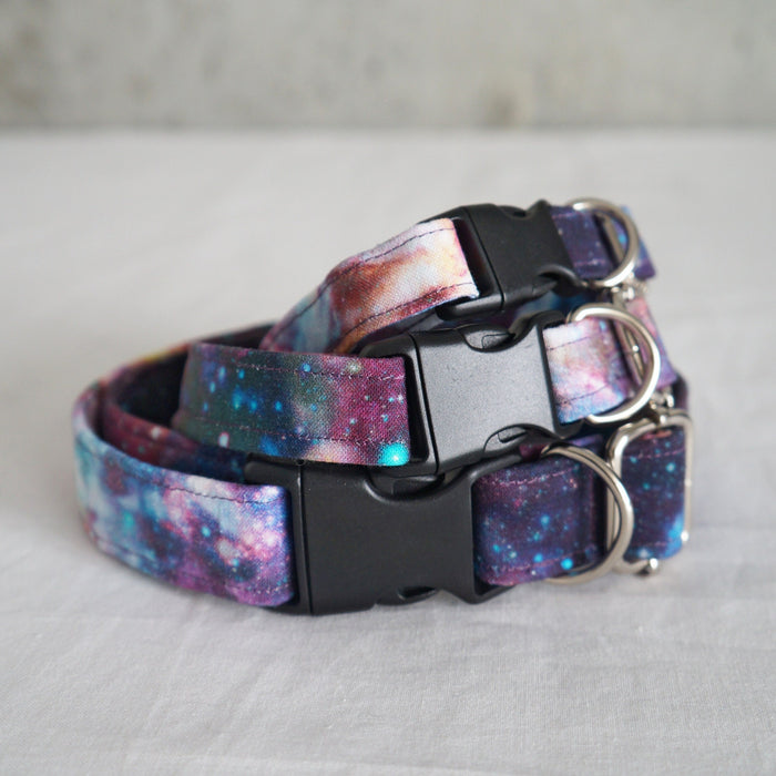 Night Galaxy Dog Collar
