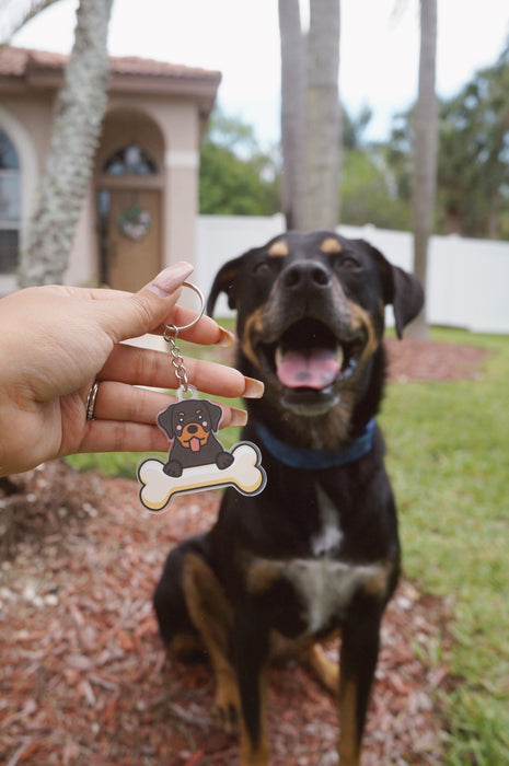 Rottweiler Keychain