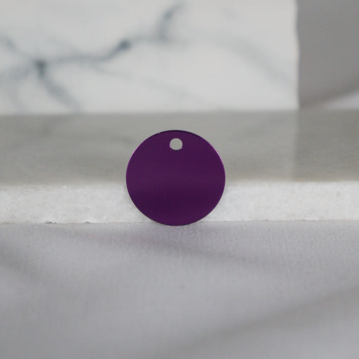 Purple Background Tag